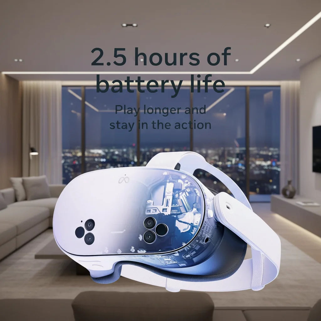 Meta Quest 3S 128GB – All-in-One Mixed Reality Headset for Immersive VR/MR Experiences