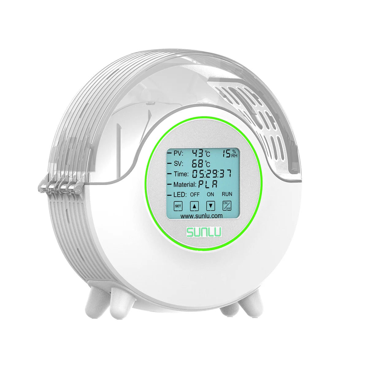 SUNLU S2 3D Filament Dryer Upgrade Filadryer LED Touch Screen Dry Box 360º Surround Heating Adjustable Thermo 3D Printing Drying