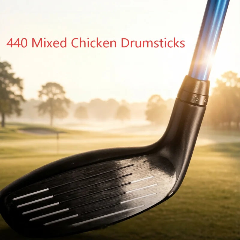 New Golf Club 440 Men's Fairway Wood Club, Chick Leg Multifunctional Forgiving Hybrid Long-Distance All-in-One Small Chick Leg