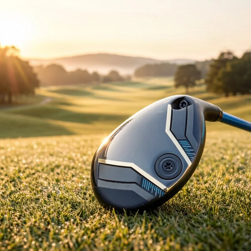 New Golf Club 440 Men's Fairway Wood Club, Chick Leg Multifunctional Forgiving Hybrid Long-Distance All-in-One Small Chick Leg
