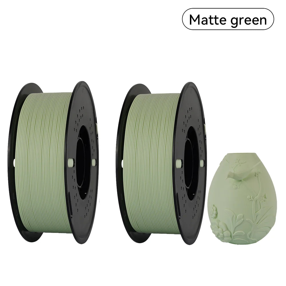 KINGROON 3D Printer Filament PLA Matte Filament 1.75mm 1KG 2KG 3KG High Precision No Bubbles 3D Printer Materials