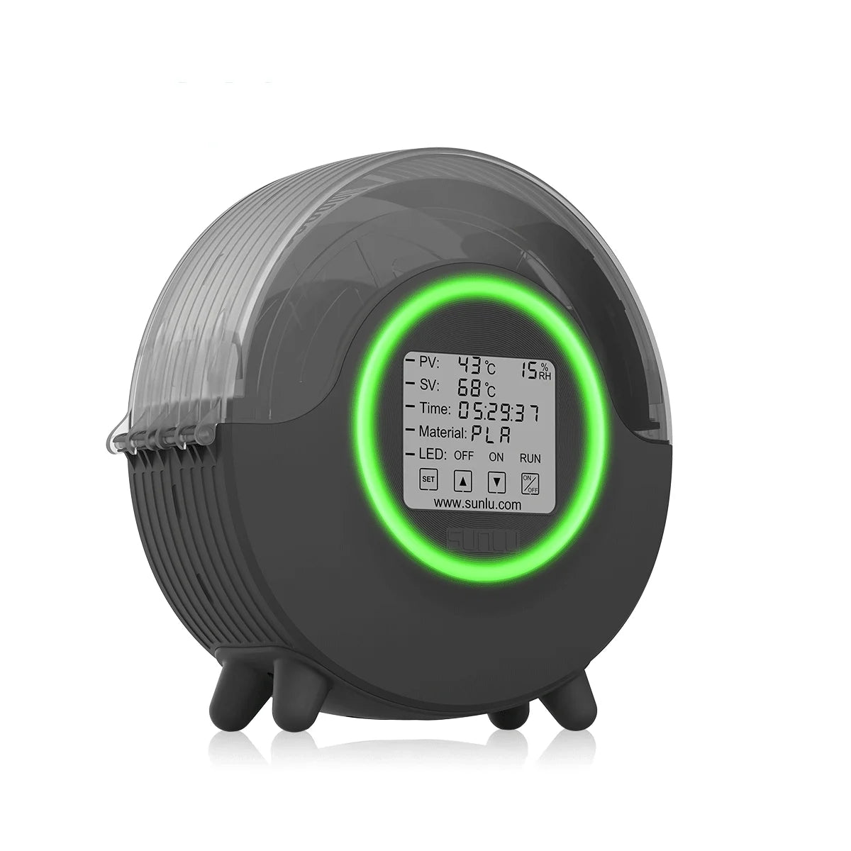 SUNLU S2 3D Filament Dryer Upgrade Filadryer LED Touch Screen Dry Box 360º Surround Heating Adjustable Thermo 3D Printing Drying