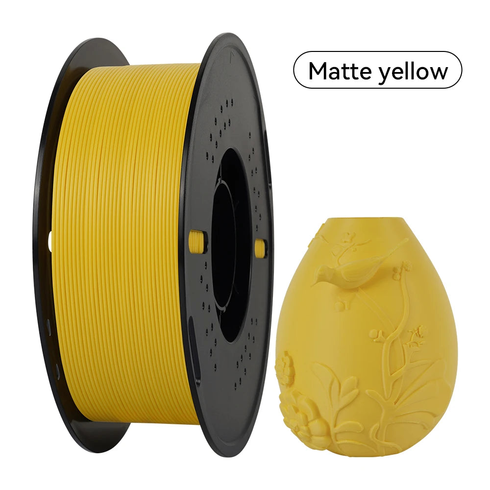 KINGROON 3D Printer Filament PLA Matte Filament 1.75mm 1KG 2KG 3KG High Precision No Bubbles 3D Printer Materials